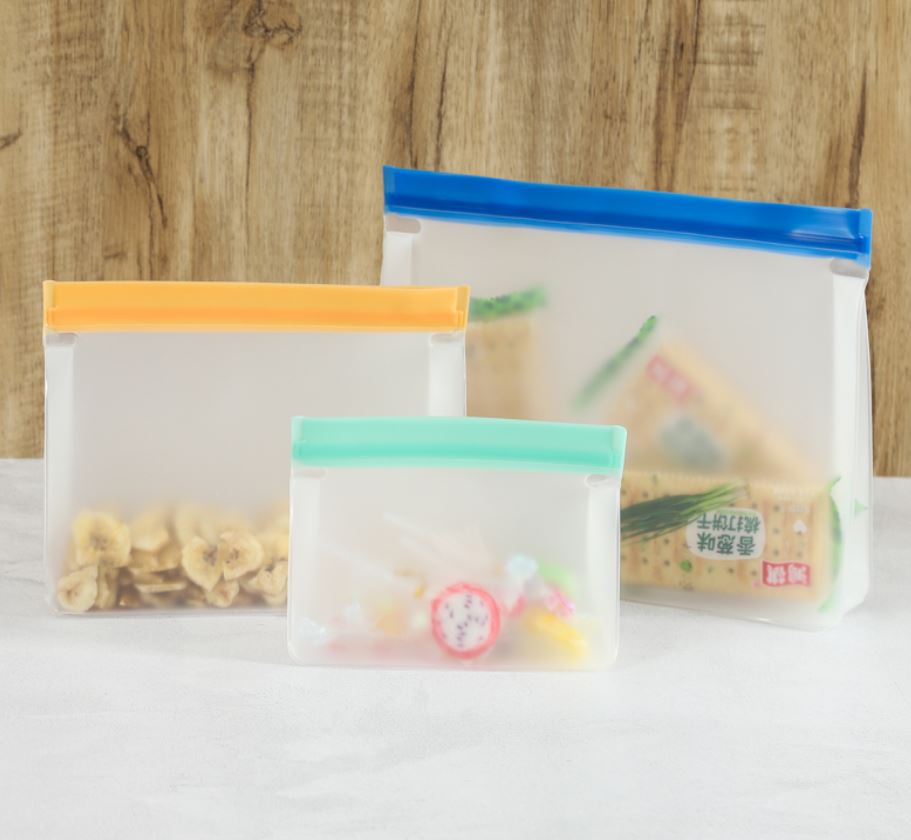 BPA Free PEVA Leakproof Stand Up Bags | Reusable Ziplock Storage Bags – Kingmate - Product Image {pboot:index}