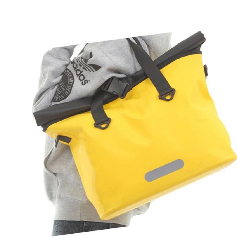500D Tarpaulin PVC Waterproof Tote Bag | Heavy-Duty Water Resistant Shoulder Handbag – Kingmate - Product Image {pboot:index}