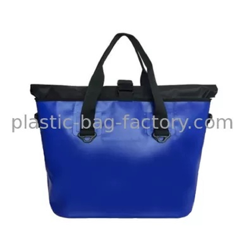 500D Tarpaulin PVC Waterproof Tote Bag | Heavy-Duty Water Resistant Shoulder Handbag – Kingmate - Product Image {pboot:index}