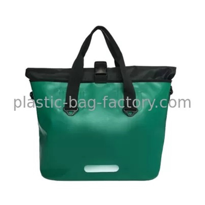 500D Tarpaulin PVC Waterproof Tote Bag | Heavy-Duty Water Resistant Shoulder Handbag – Kingmate - Product Image {pboot:index}