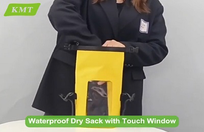Roll-Top Waterproof Dry Sack with Touch Window Video | Outdoor Waterproof Gear – Kingmate - Kingmate Product Video