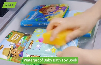 Waterproof Baby Bath Toy Book Video | Product Demo & Features – Kingmate - Kingmate Product Video