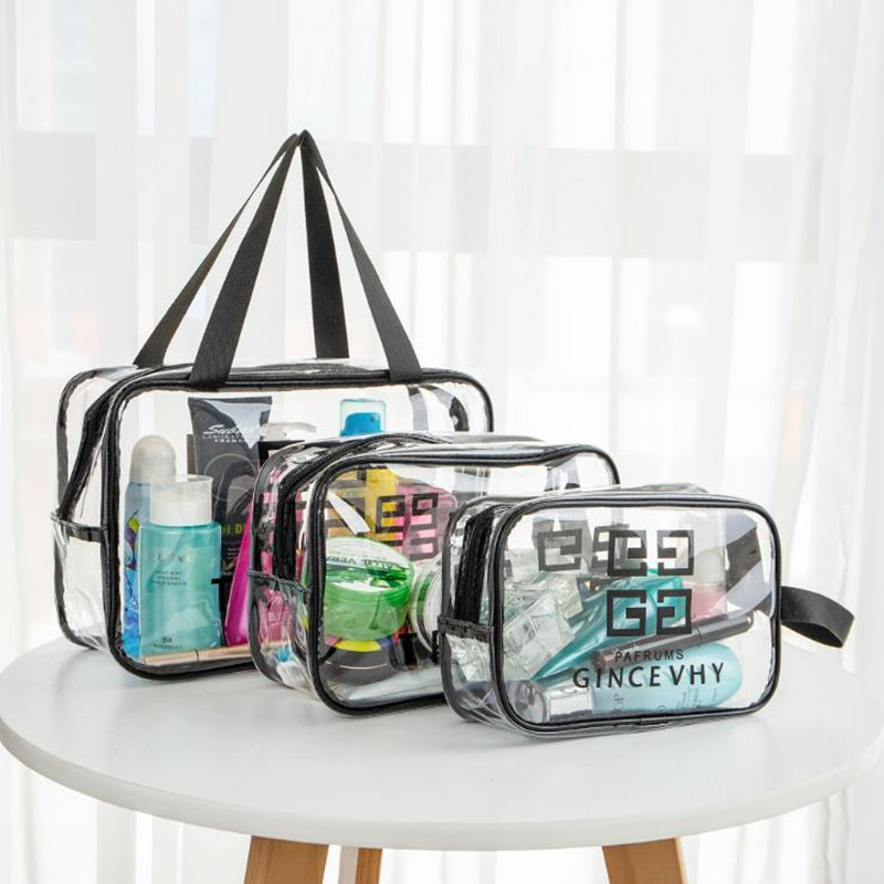 Minimalist Transparent Cosmetic Organizer Bag | Waterproof Travel Wash Organizer Bag & Skincare Pouch – Kingmate - Waterproof Bag Manufacturer Kingmate